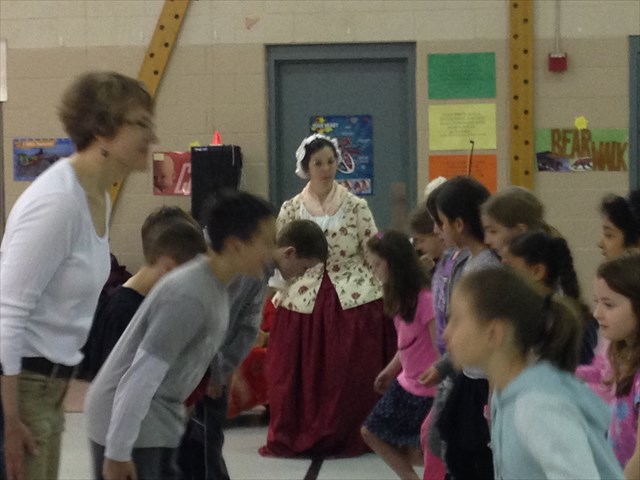 Learning Dancing and Deportment in the third grade at the Fuller School, Keene, NH Learning Dancing and Deportment in the third grade at the Fuller School, Keene, NH